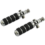 MCS Comfort stud mount foot peg kit - 1/2-20 - Chrome