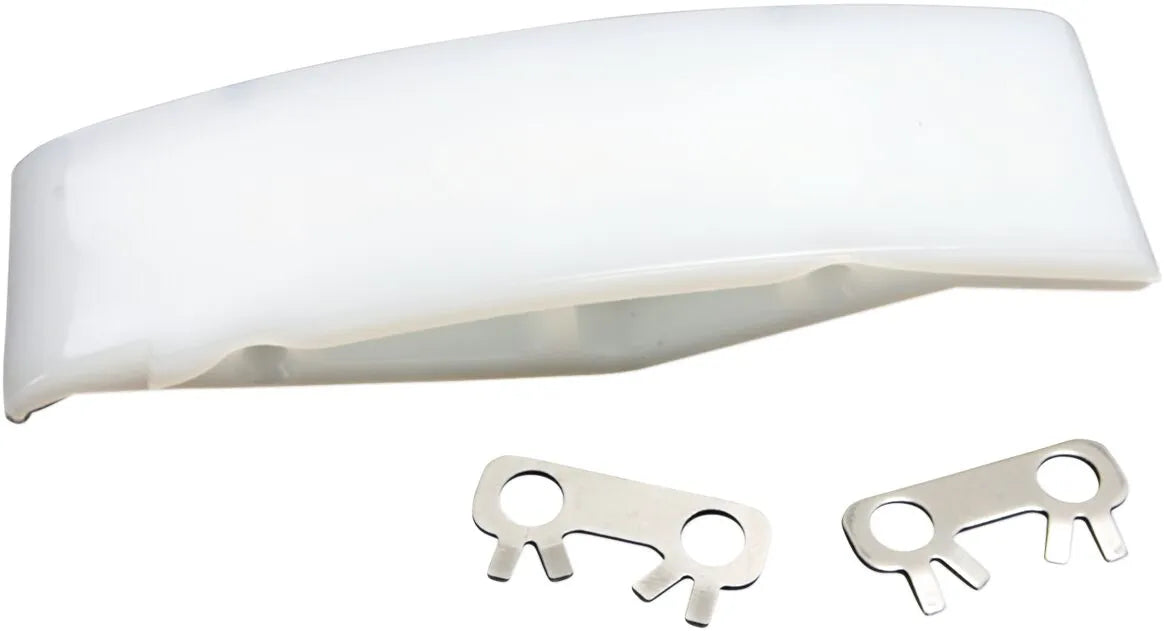 Drag Specialties White Primary Chain Adjuster Shoe Harley Twin