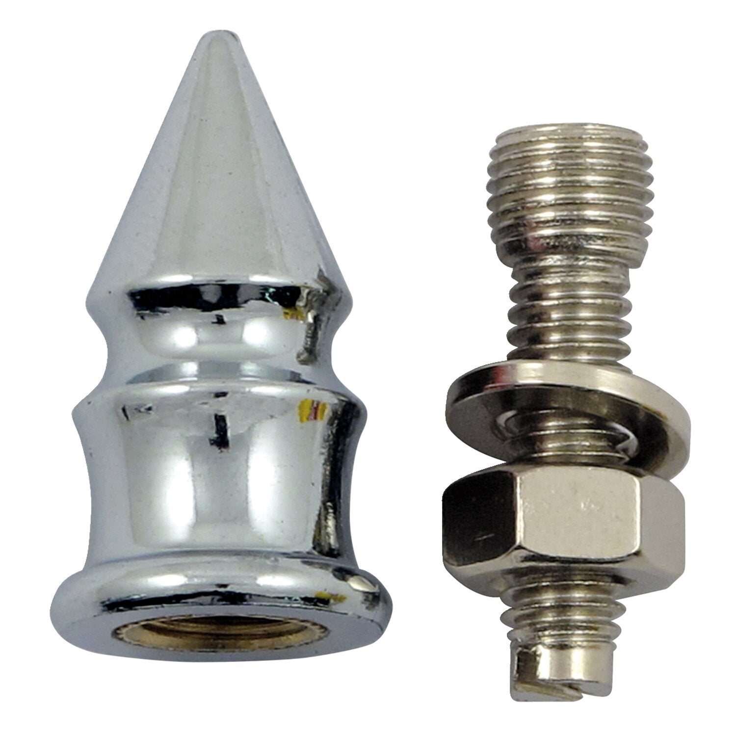 Trik Topz license plate mounts Spike chrome