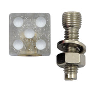 Trik Topz license plate mounts Dice clear glitter