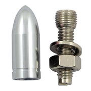 Trik Topz license plate mounts Bullet silver