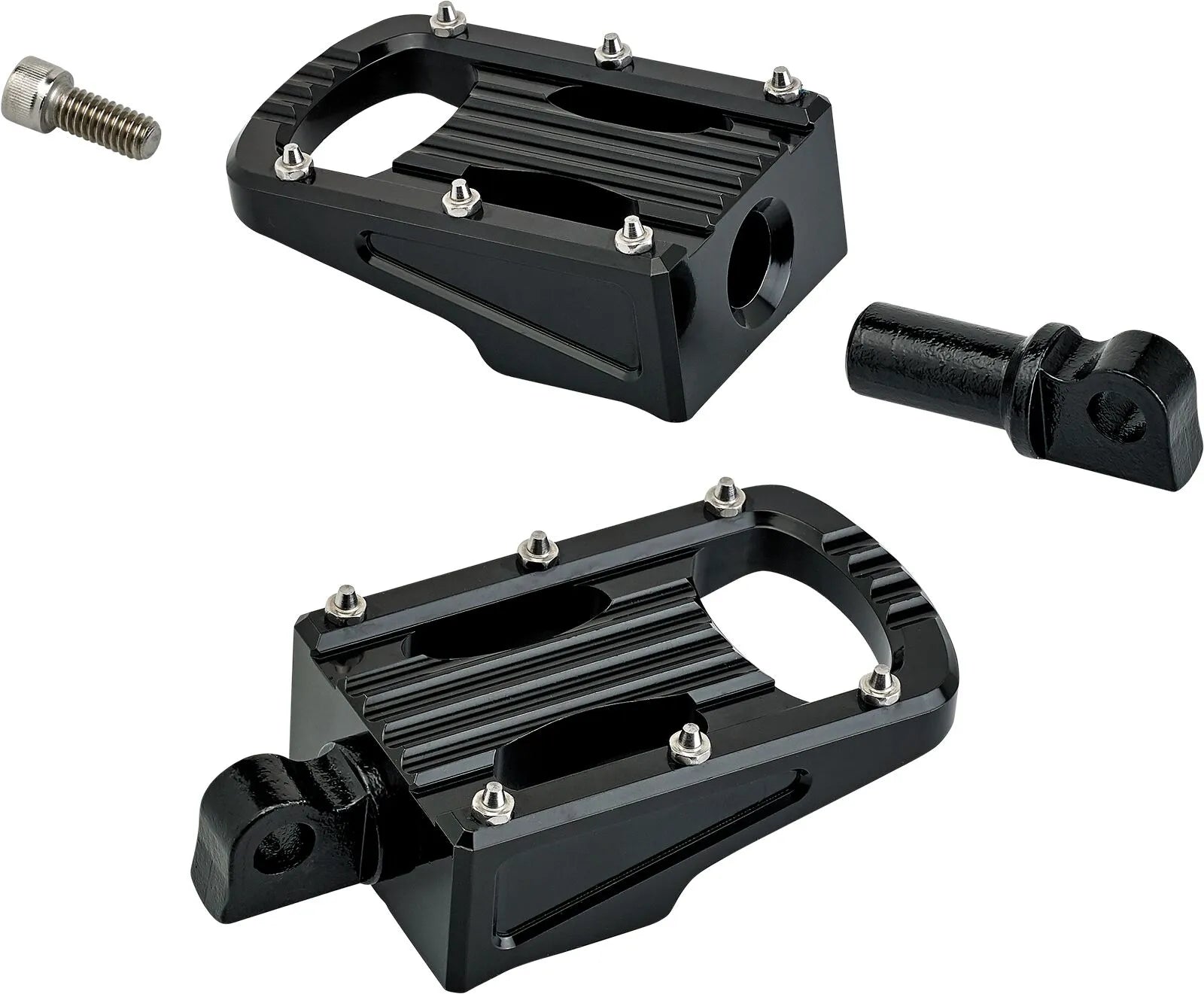 Biltwell Punisher Foot Pegs - Black Aluminum