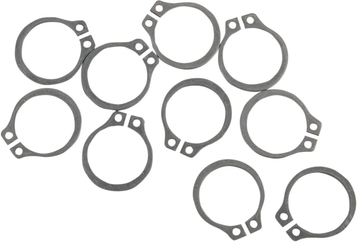 Eastern Motorcycle Parts Silver Shifter Cam Retaining Rings 10