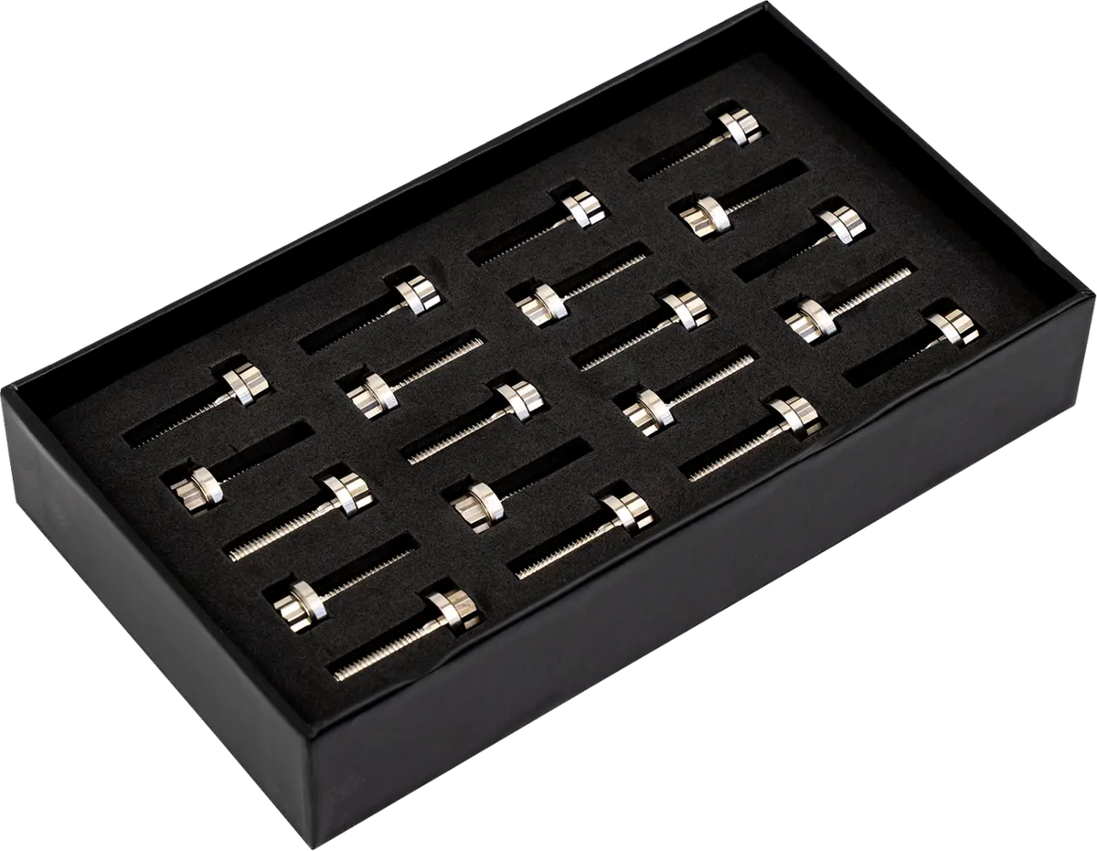 Trask Titanium M8 12-Point Rocker Box Bolts for Harley Davidson