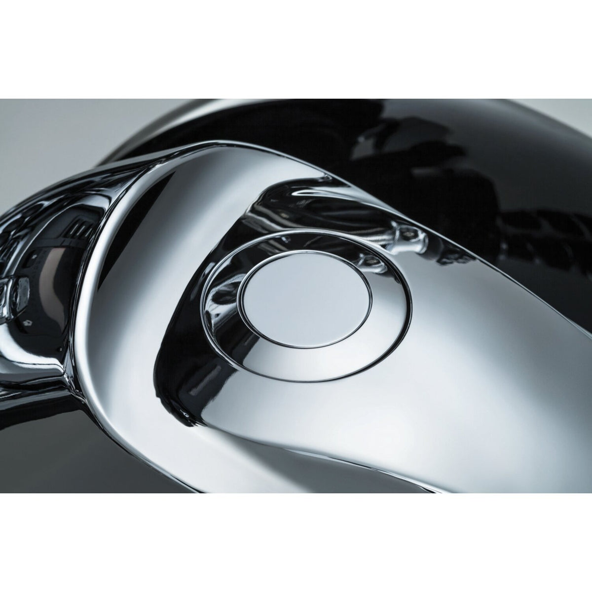 Kuryakyn flush mount Pop-Up gas cap - Chrome