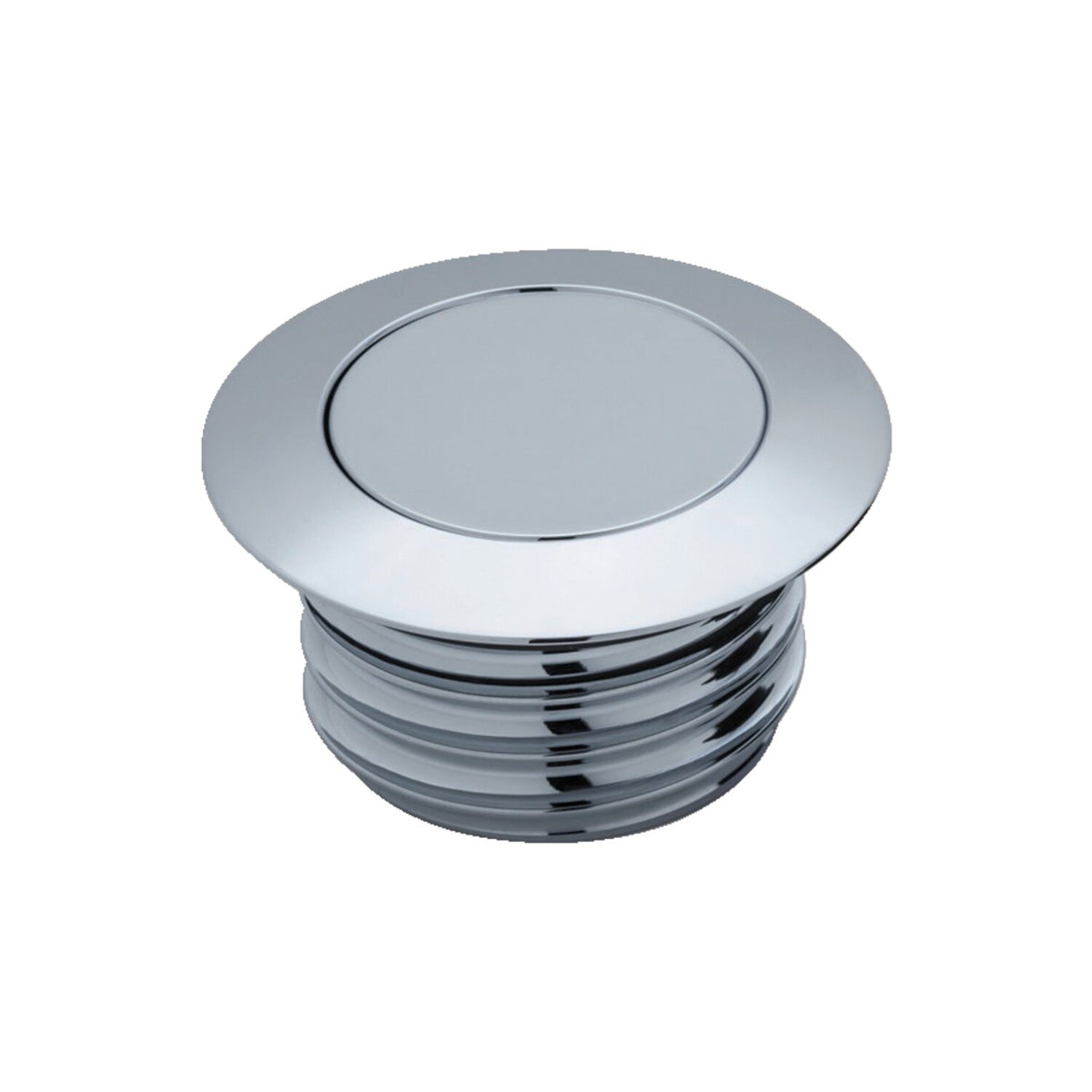 Kuryakyn flush mount Pop-Up gas cap - Chrome