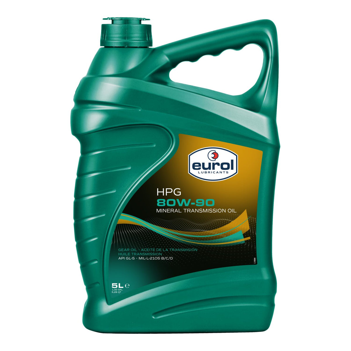 Eurol 80W90 GL5 transmission oil - 5 liter