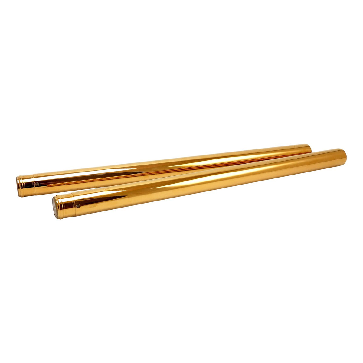 Custom Cycle Engineering Eng - 39mm fork tubes TNC Gold - 26-1/4" OAL