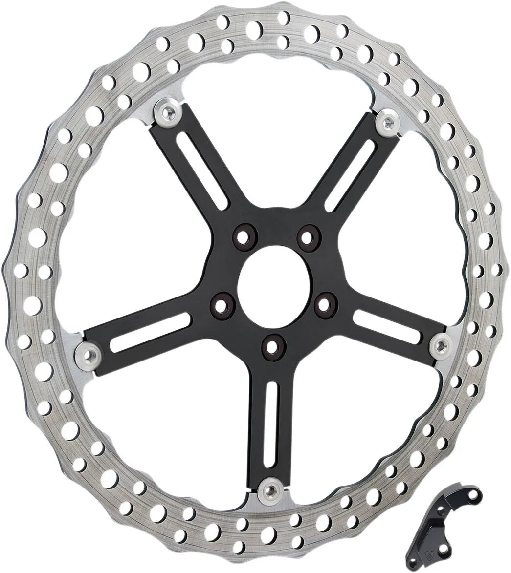 Arlen Ness Big Brake Jagged Pływająca Tarcza Hamulcowa Zestaw Do Harley Davidson