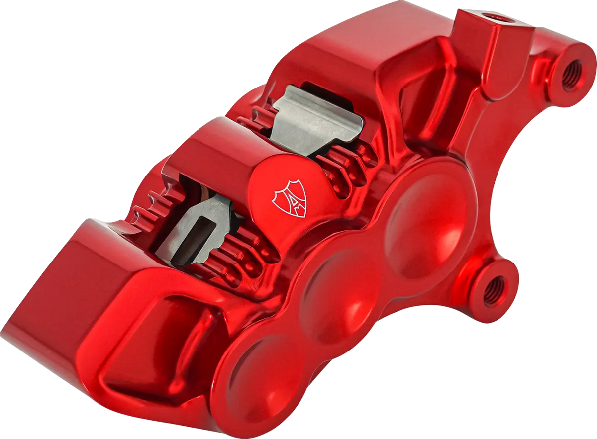 Arlen Ness Mono Axial Brake Caliper 11.8" Right Red