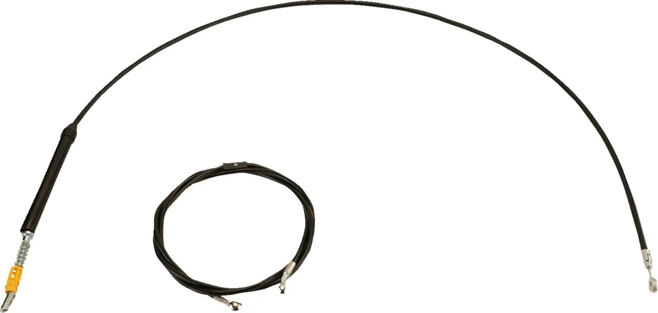 La Choppers Standard Black Vinyl Handlebar Cable/Brake Line Kit