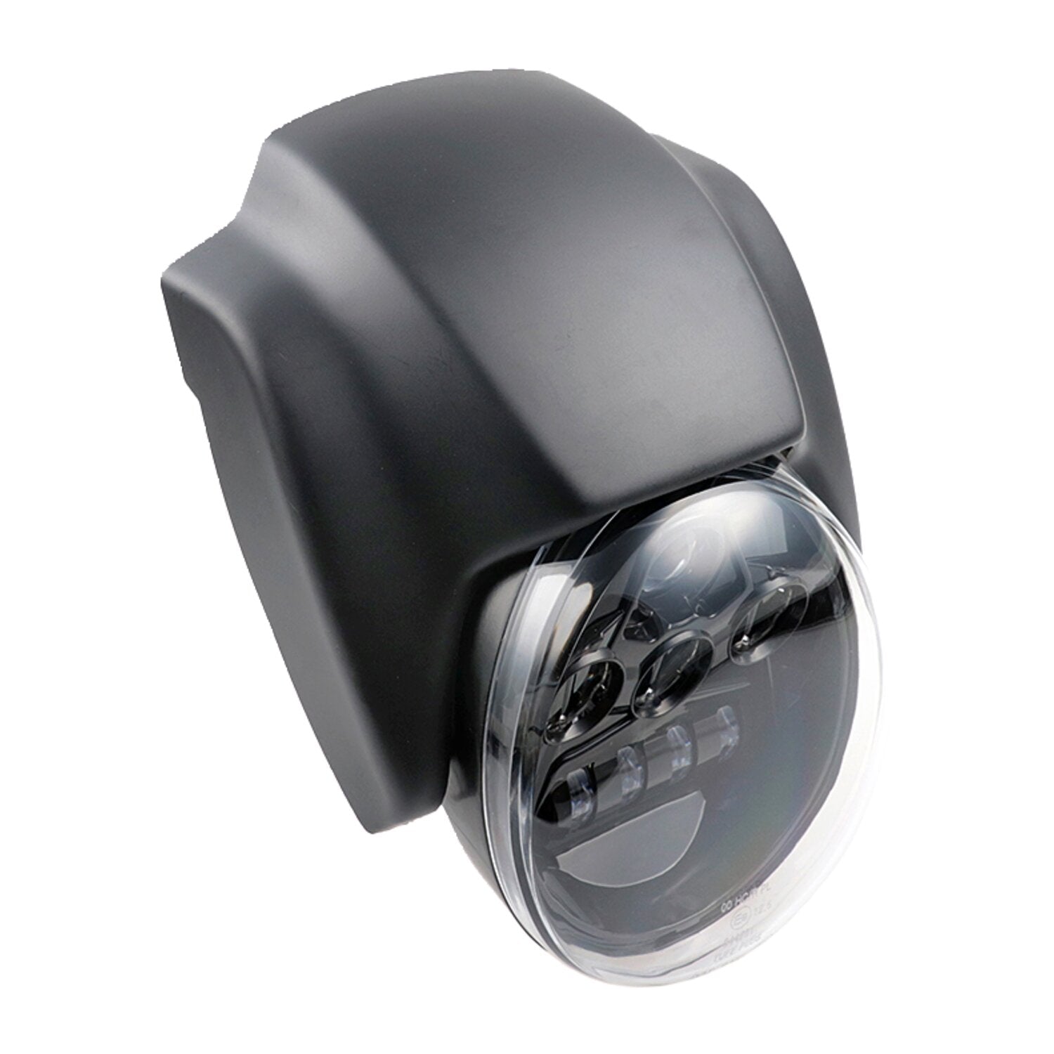 Cult-Werk LED headlamp kit - Night Rod style - Matte black