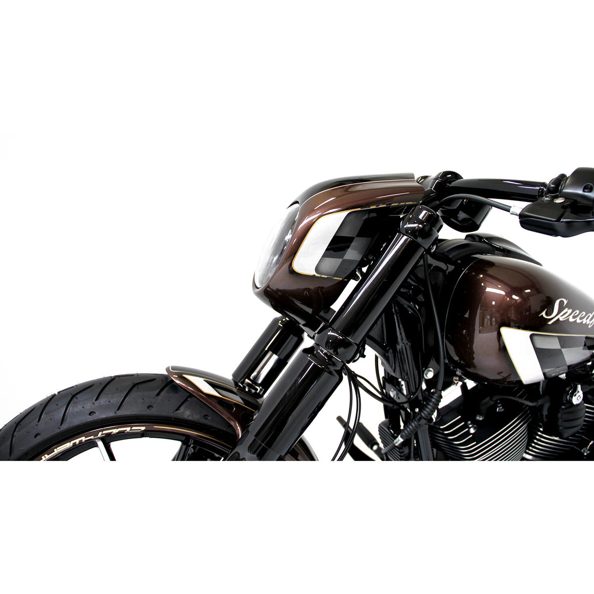 Cult-Werk - LED headlamp kit - CVO style - Gloss black