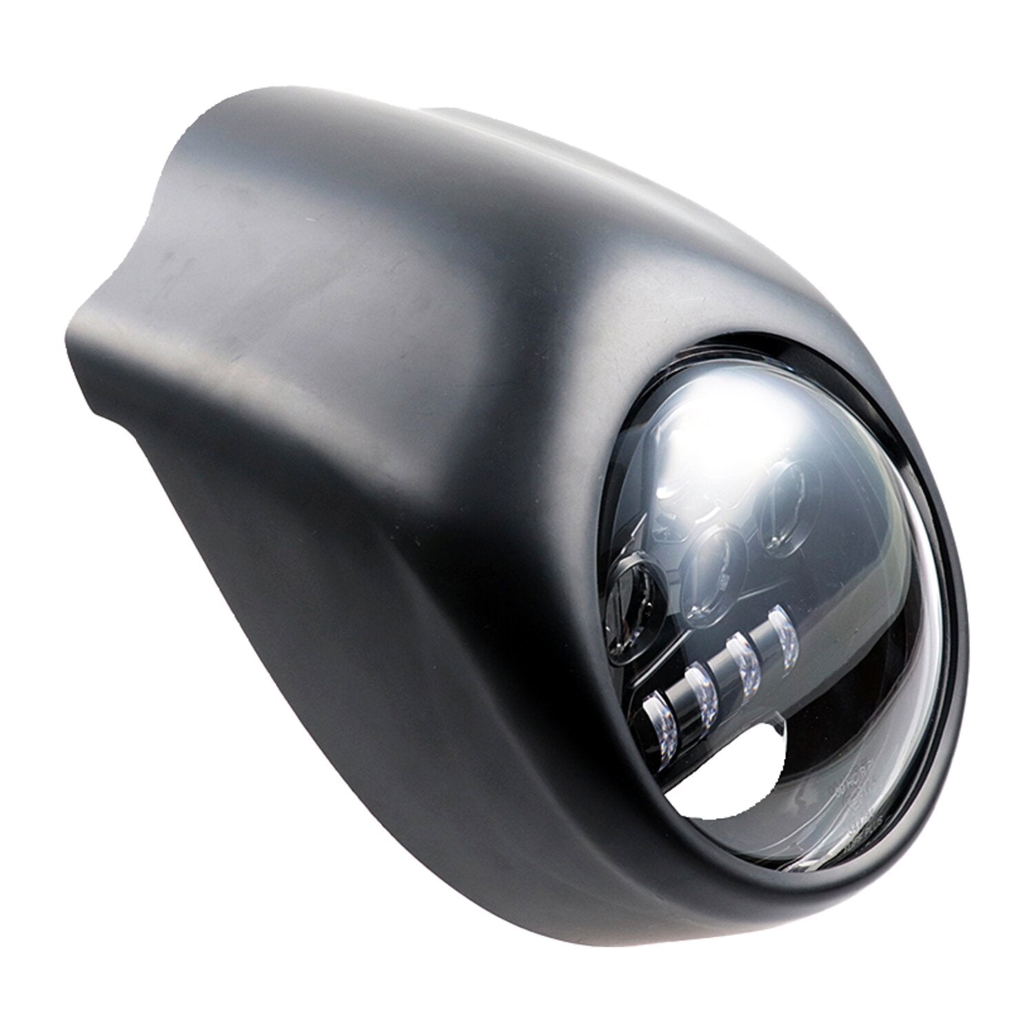 Cult-Werk - LED headlamp kit - CVO style - Gloss black