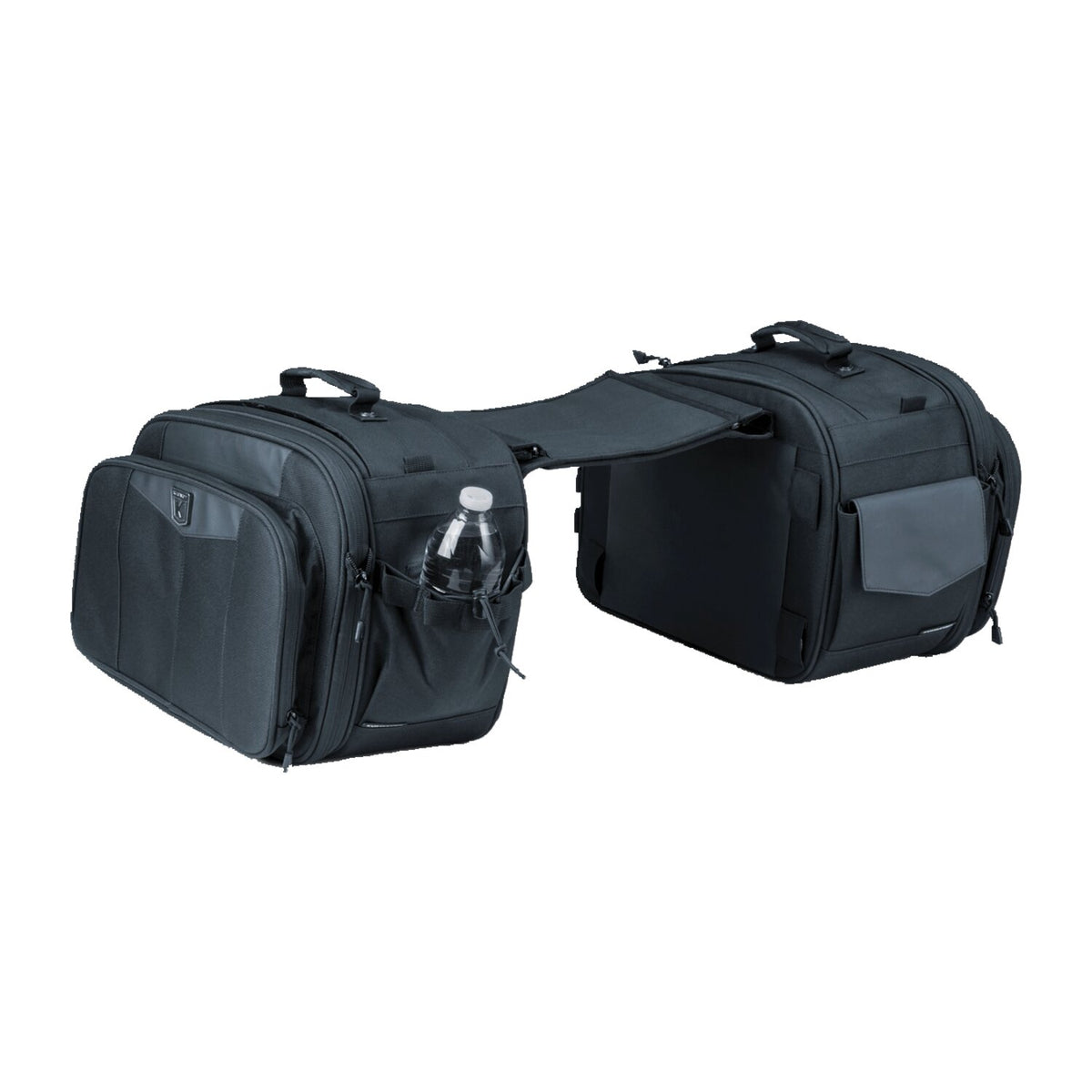 Kuryakyn Momentum outrider throw-over saddlebags - Black