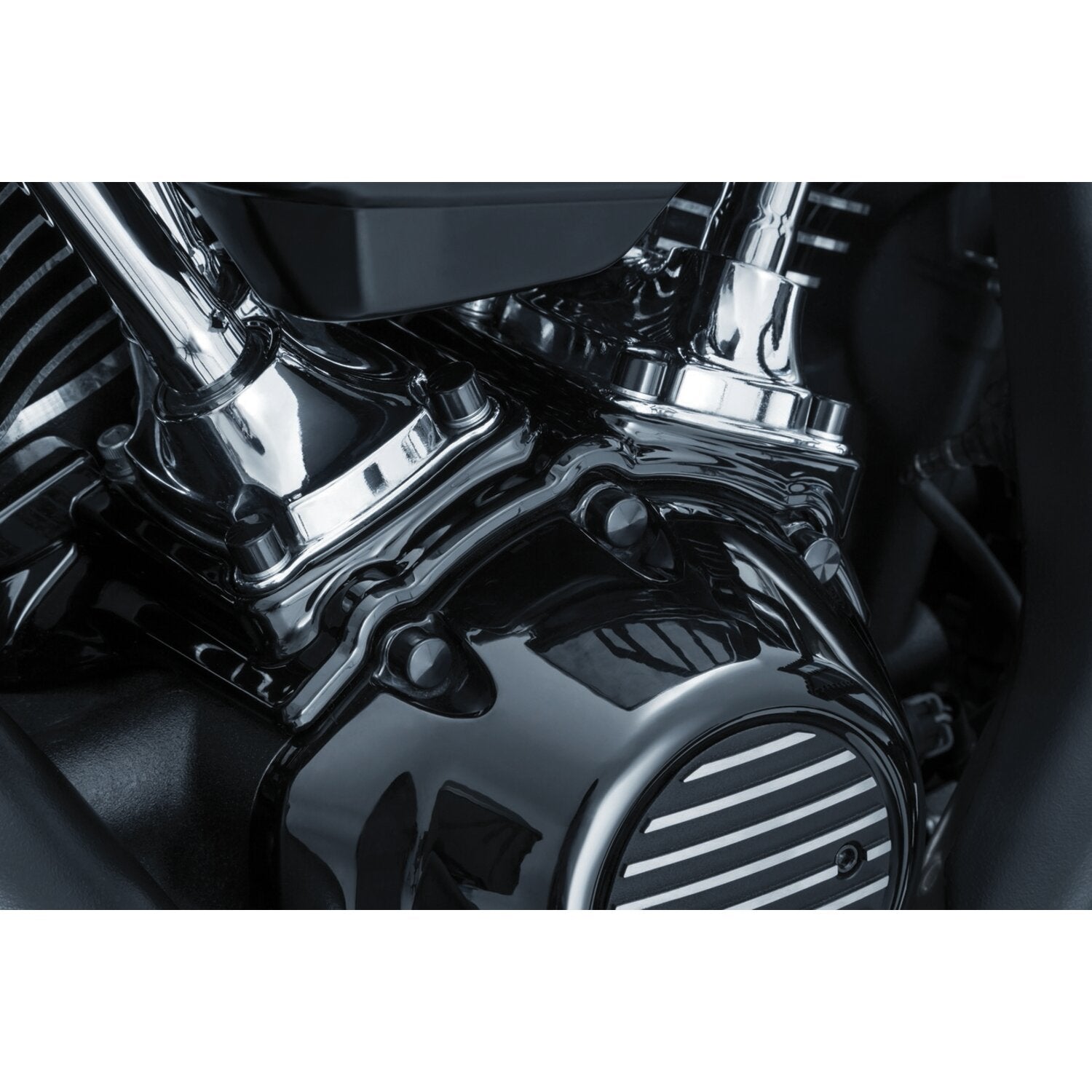 Kuryakyn Kool kaps bolt cover engine kit - Black