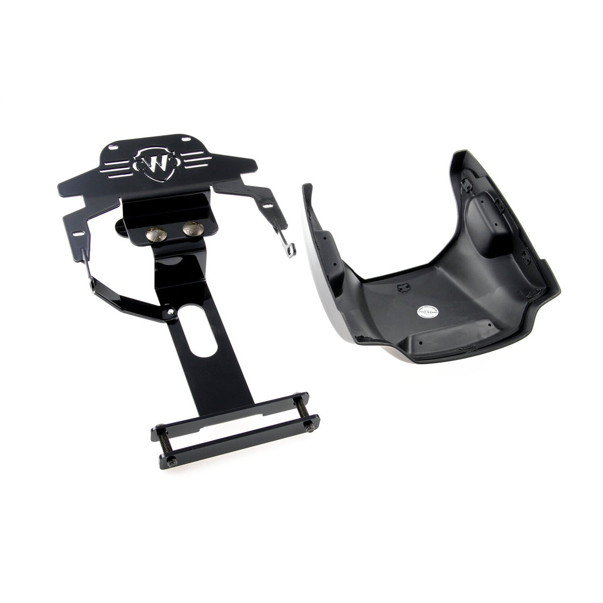 Cult-Werk headlamp mask 'New Night Rod' - Gloss black
