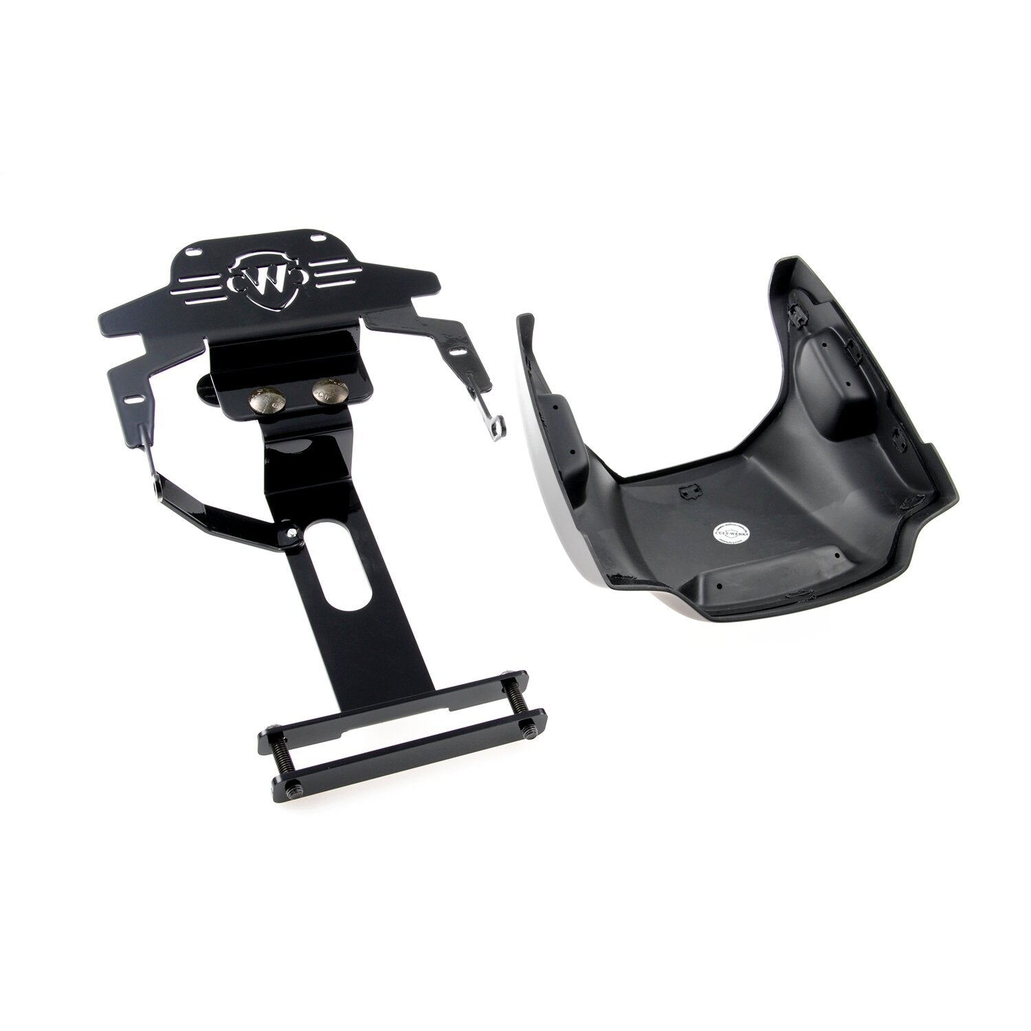 Cult-Werk headlamp mask 'New Night Rod' - Gloss black