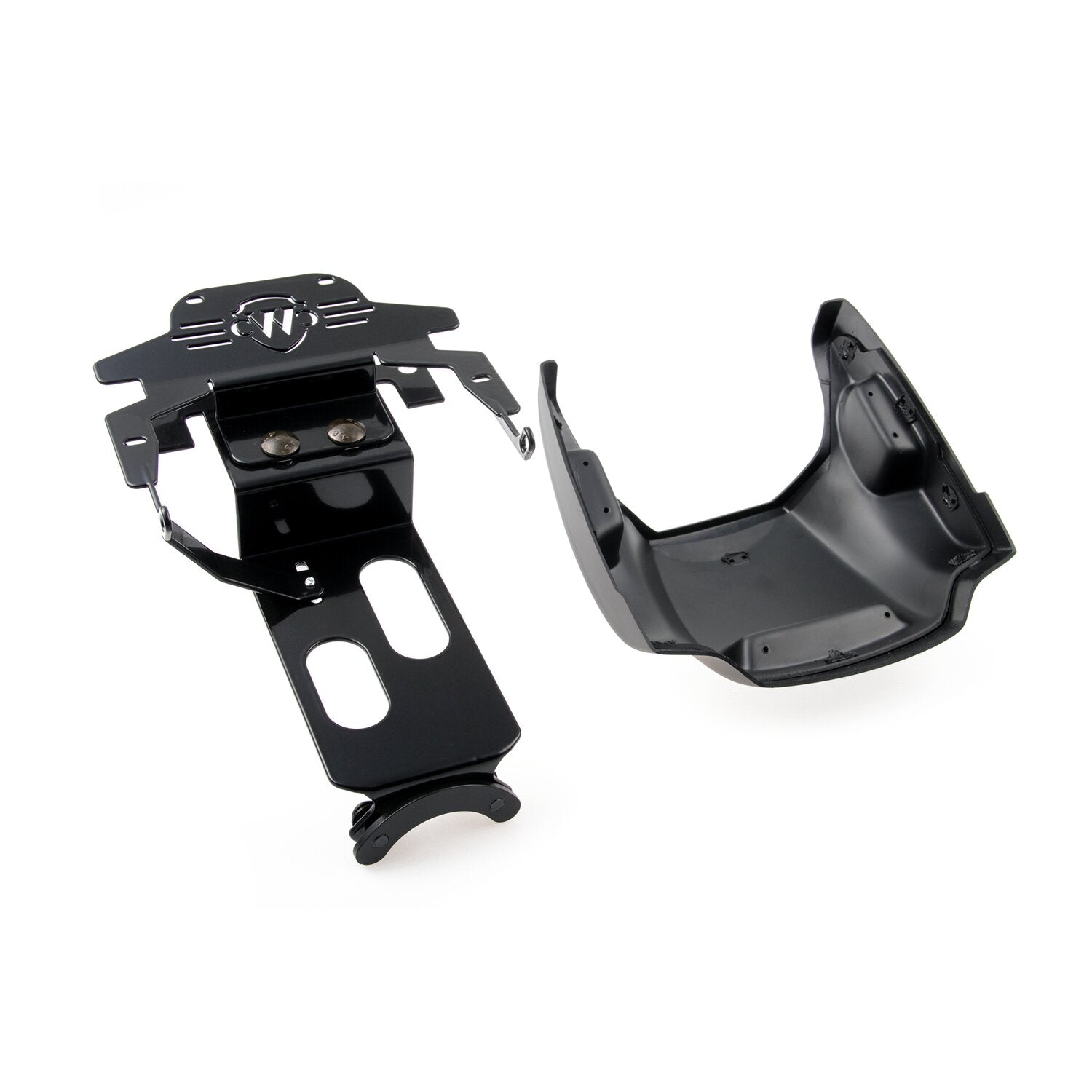 Cult-Werk headlamp mask 'New Night Rod' - Gloss black