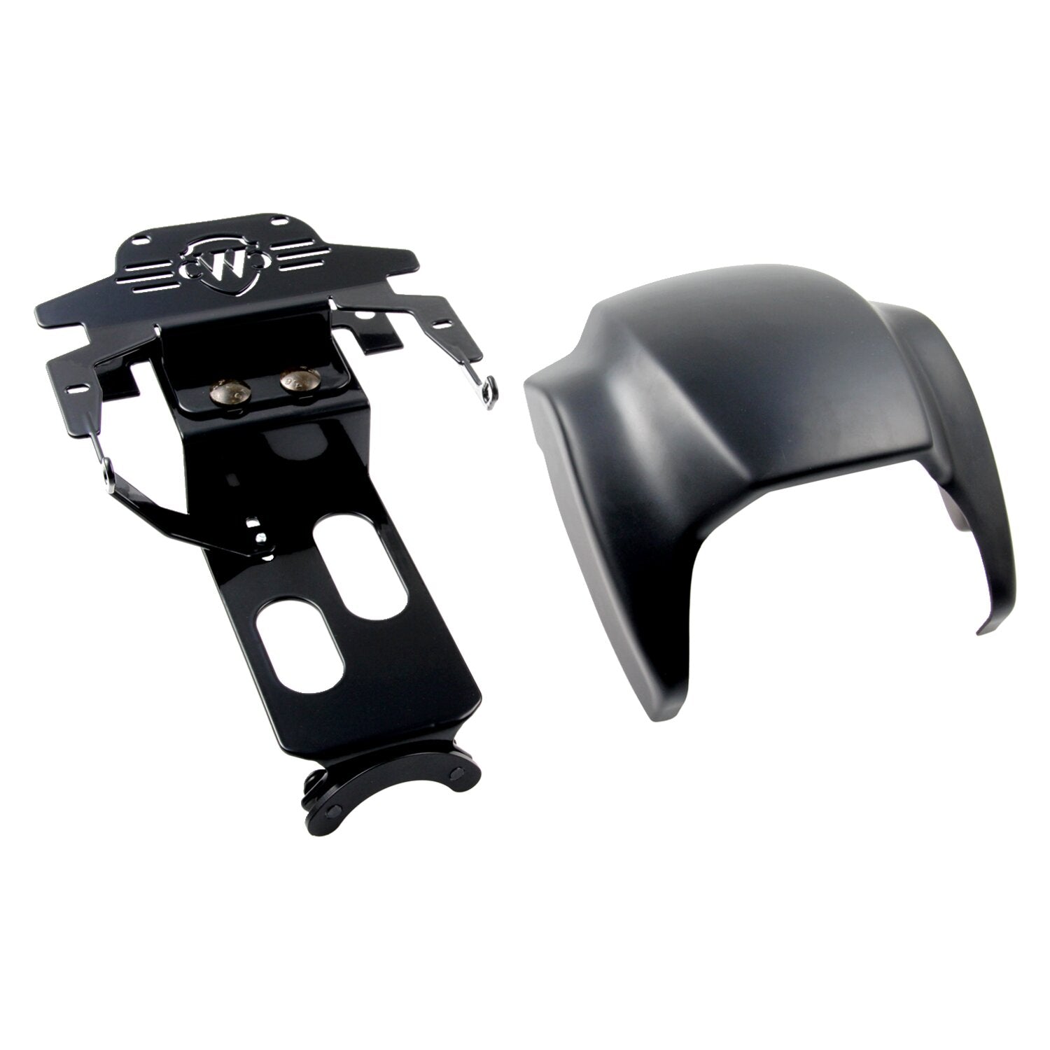 Cult-Werk headlamp mask 'New Night Rod' - Gloss black