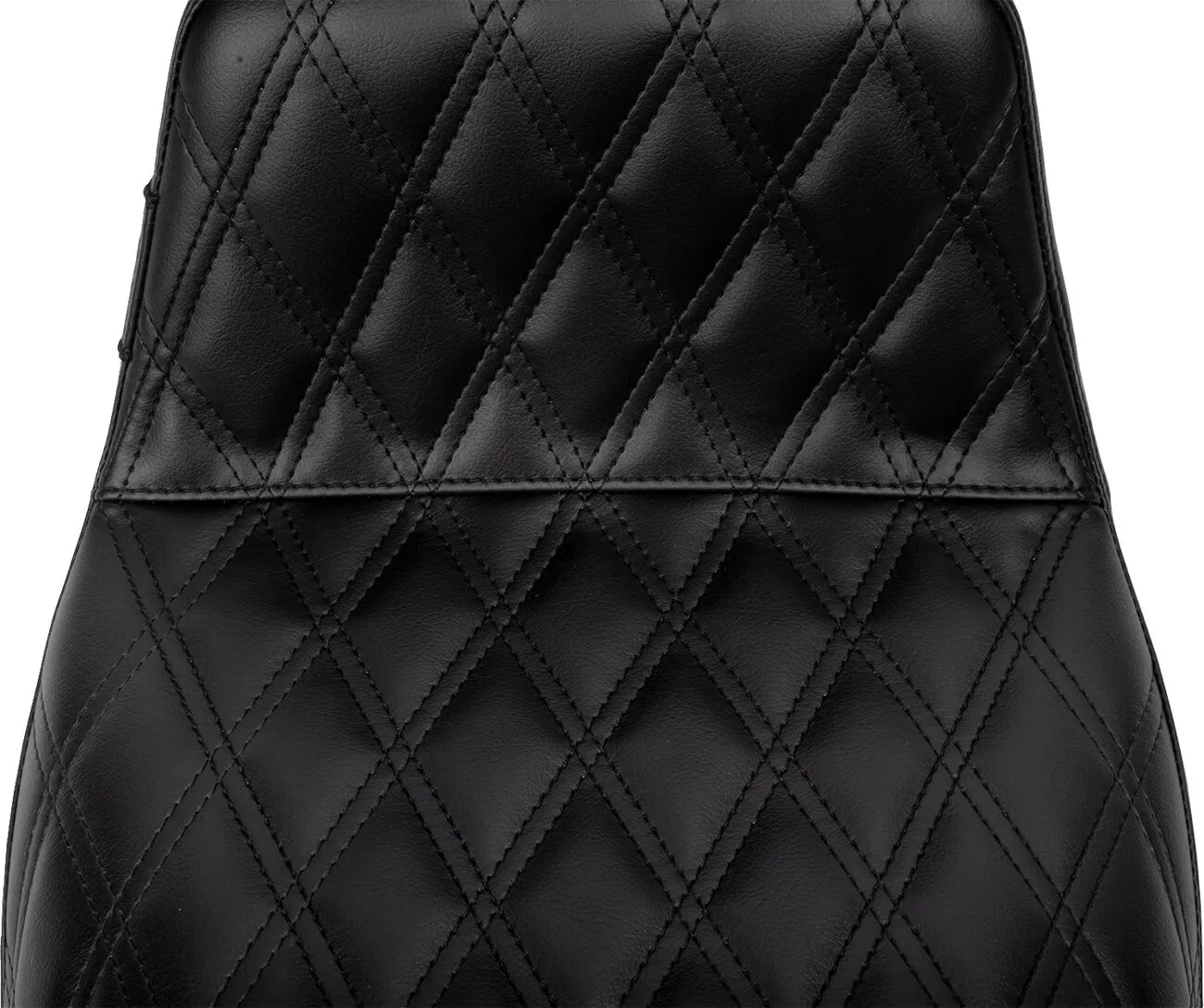 Le Pera Kickflip Seat - Black Vinyl - For Harley Davidson