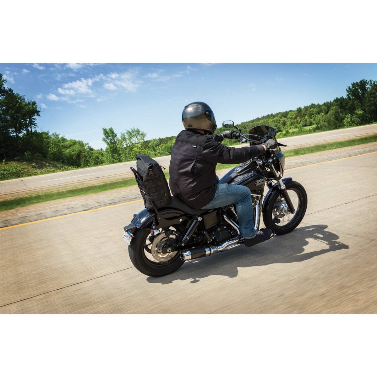 Kuryakyn Momentum deadbeat duffle bag black