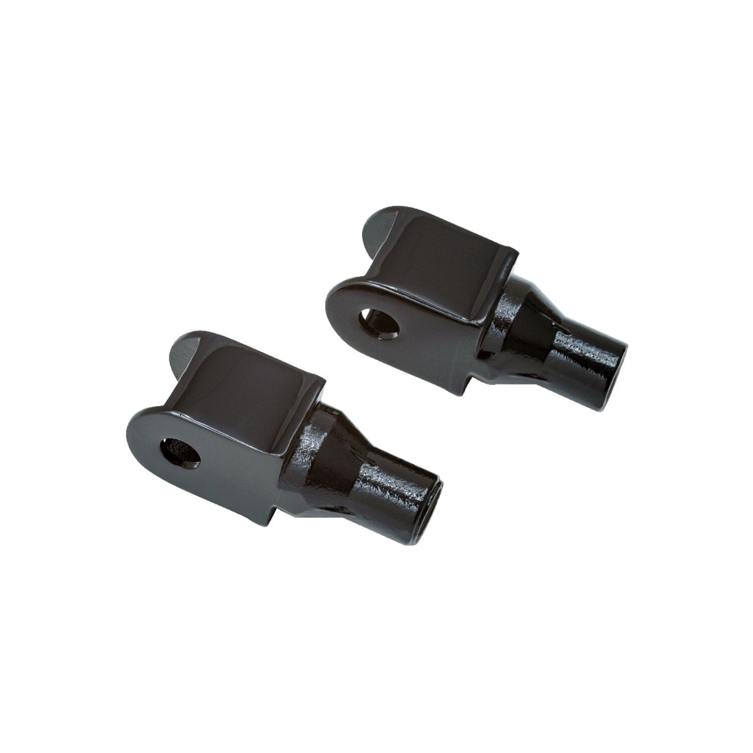 Kuryakyn Footpeg adapter splined gloss black