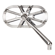 Arlen Ness 10-gauge caged mirror right hand chrome