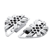 Arlen Ness 10-gauge mini rider floorboards - Chrome