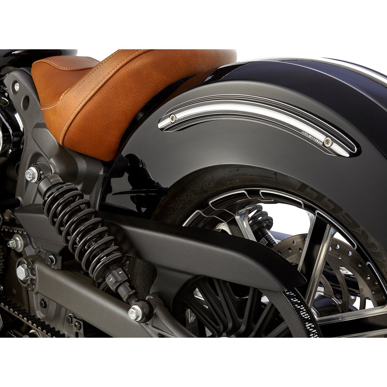 Arlen Ness 10-gauge fender strut cover kit black