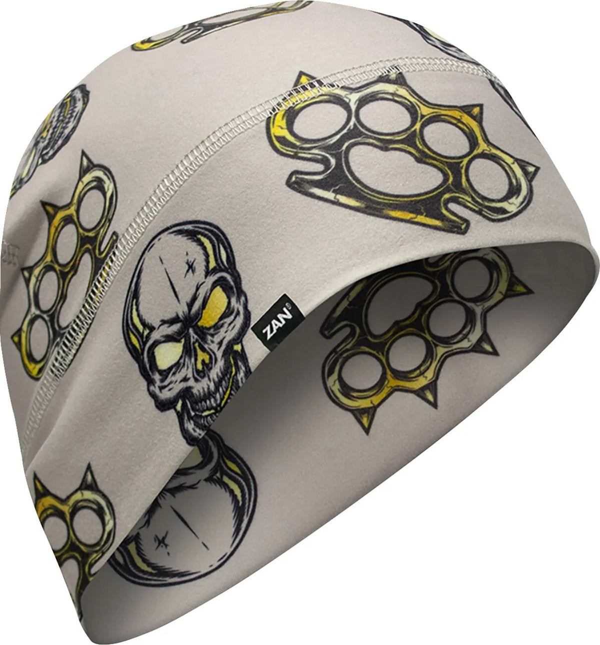 Zan Headgear SportFlex Beanie Gray Brass Knuckles