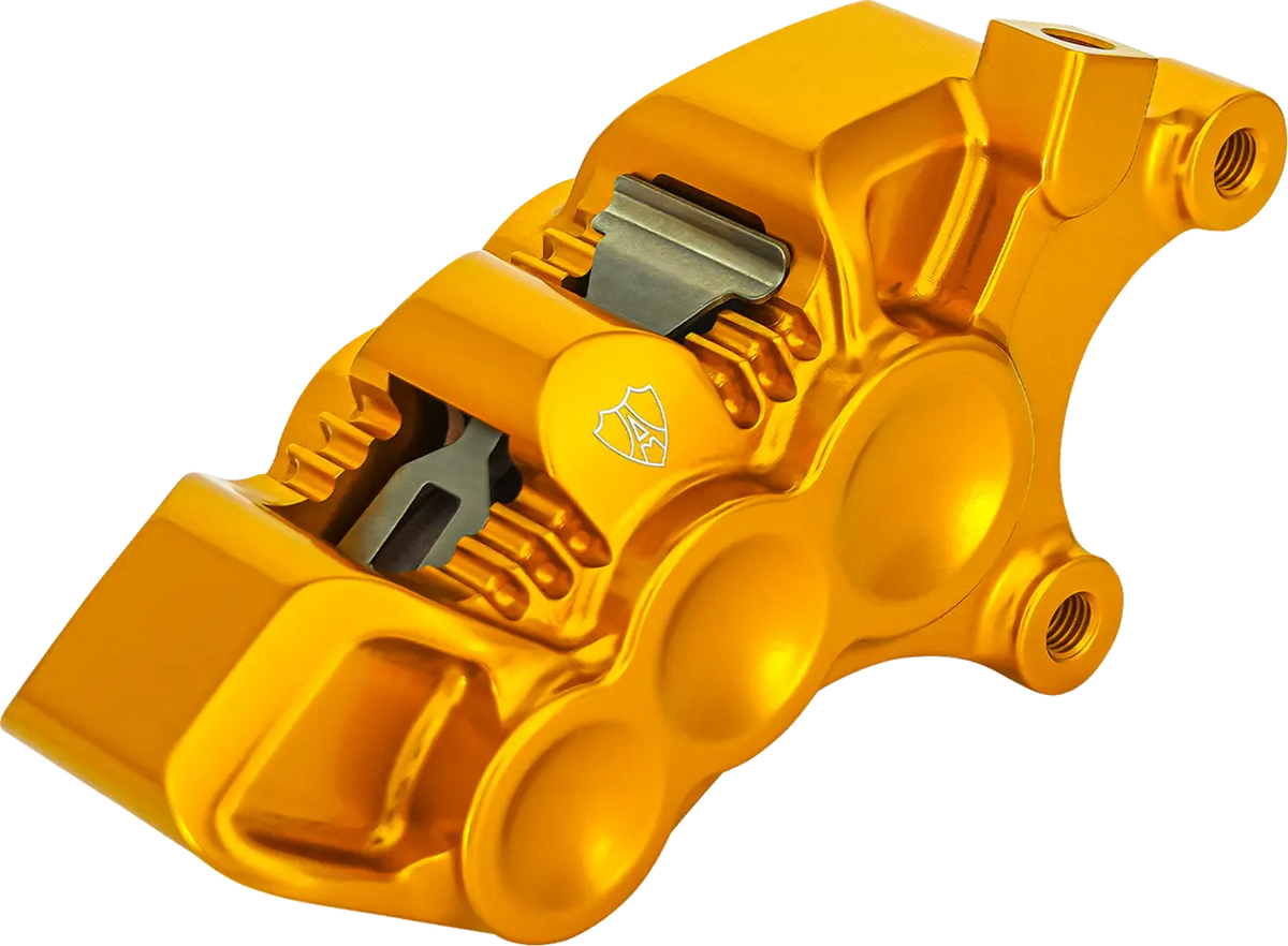 Arlen Ness Mono Axial Brake Caliper 11.8" Right Gold