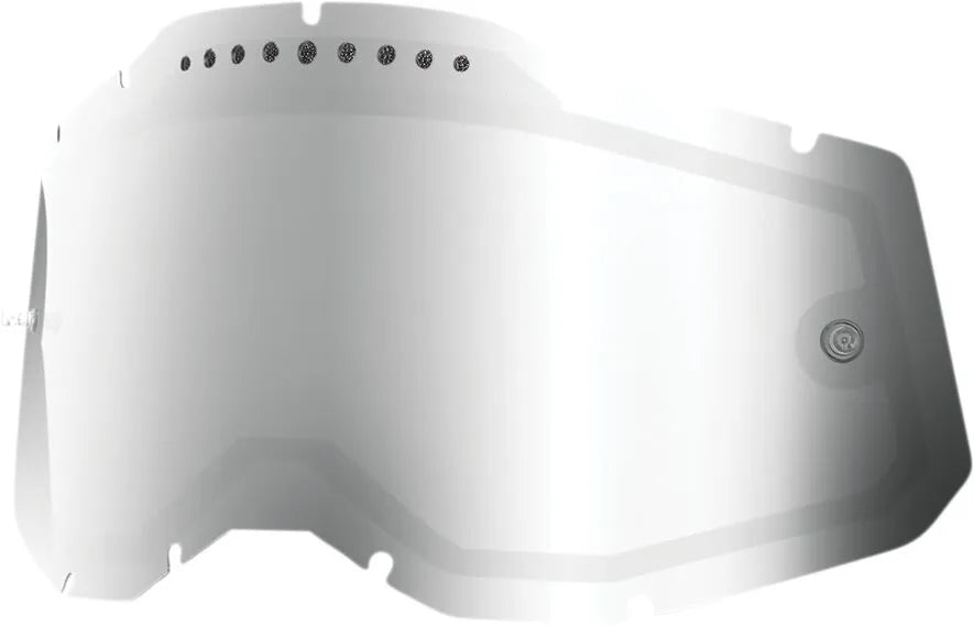 100% Accuri 2/Racecraft 2/Strata 2 Mirrored Silver Lens