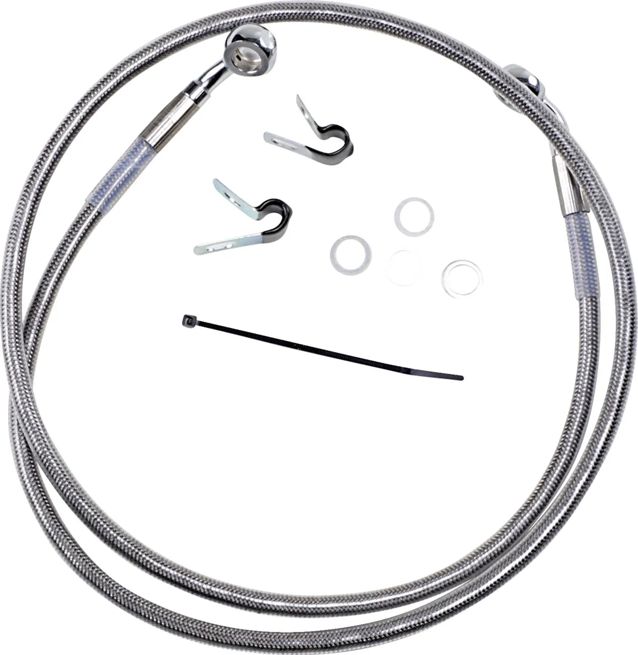 Drag Specialties Zestaw przedłużonego przewodu hamulcowego 45-3/4"