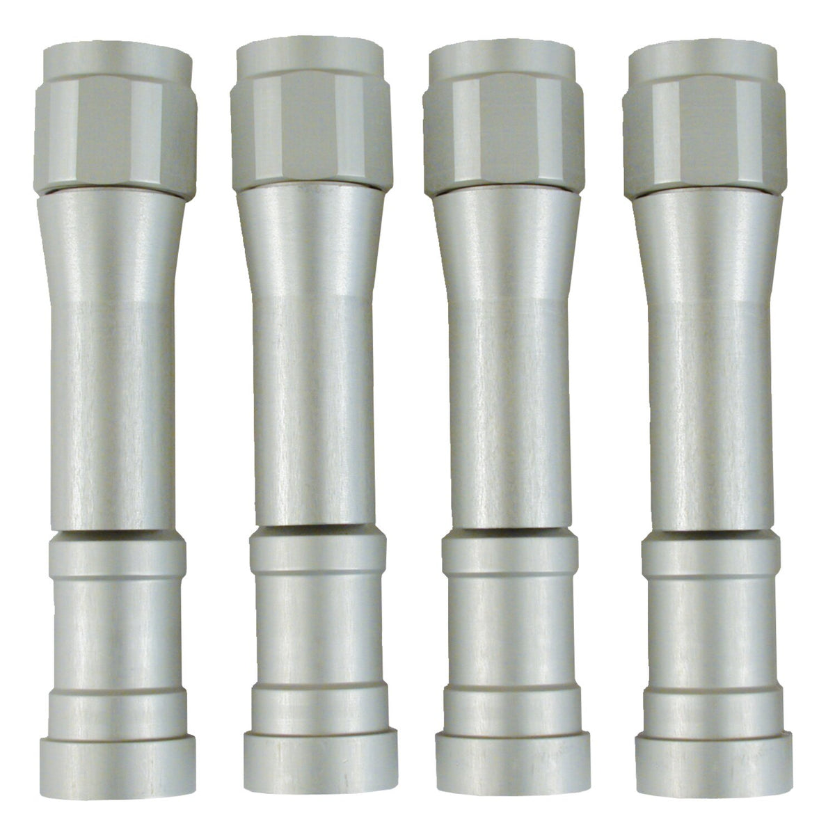 Dippert Panhead aluminum pushrod cover set - Silver
