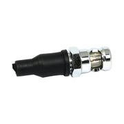 MCS License plate light mount bolt - Grooved - Chrome