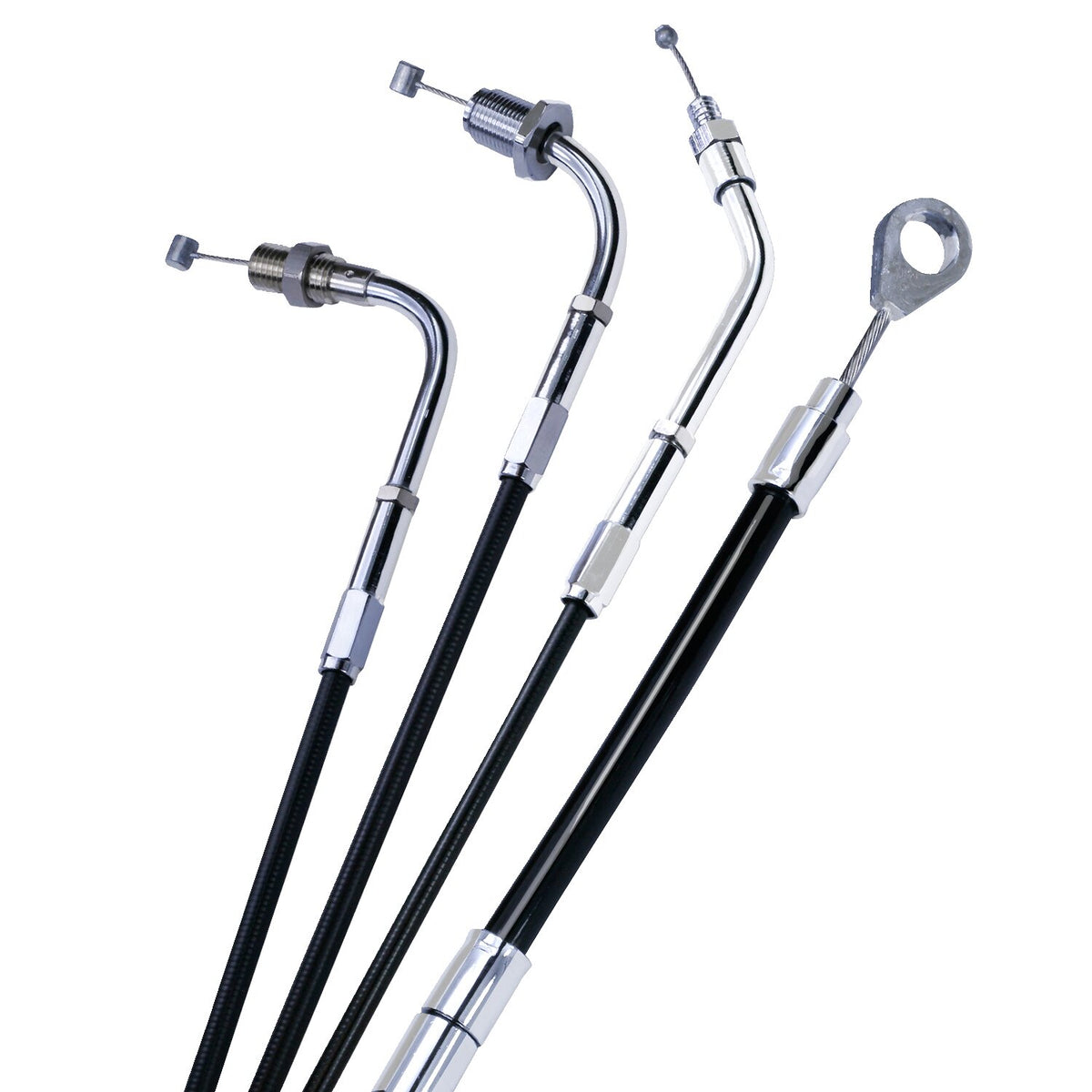 Barnett idle (push) cable - Black - +18"