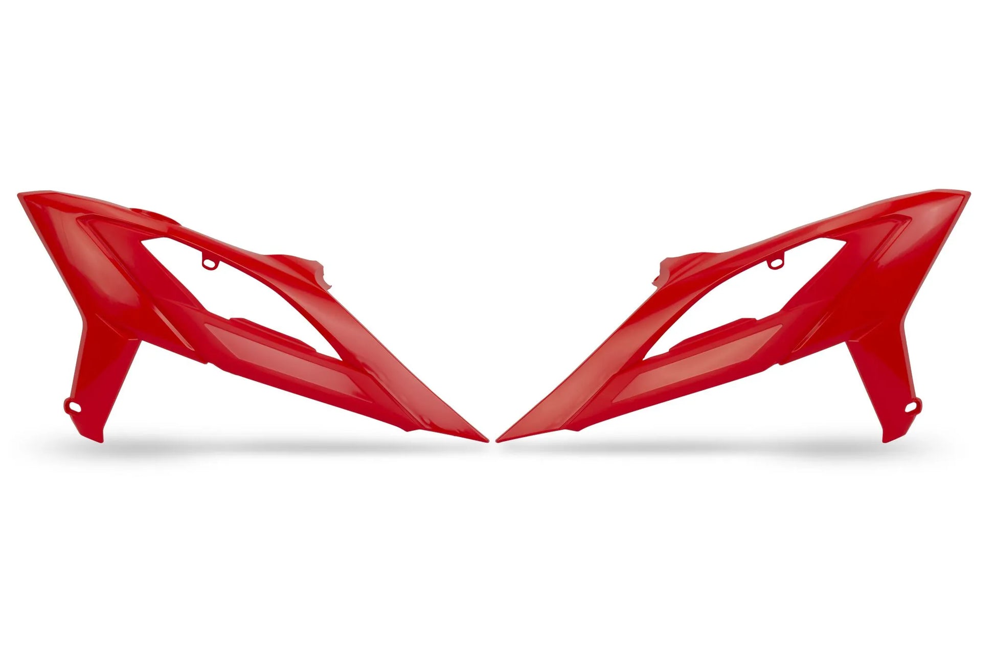 UFO Red Radiator Covers for Beta Left & Right
