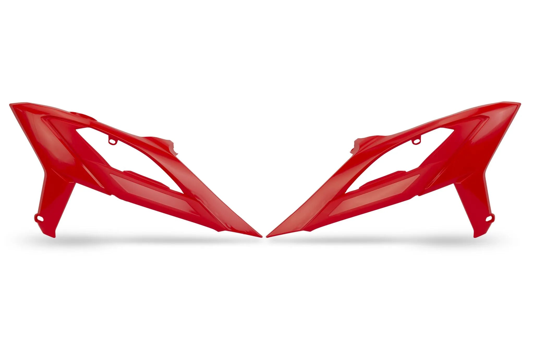 UFO Red Radiator Covers for Beta Left & Right