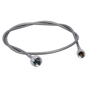 Barnett transmission speedo cable - 46" - Bare metal finish