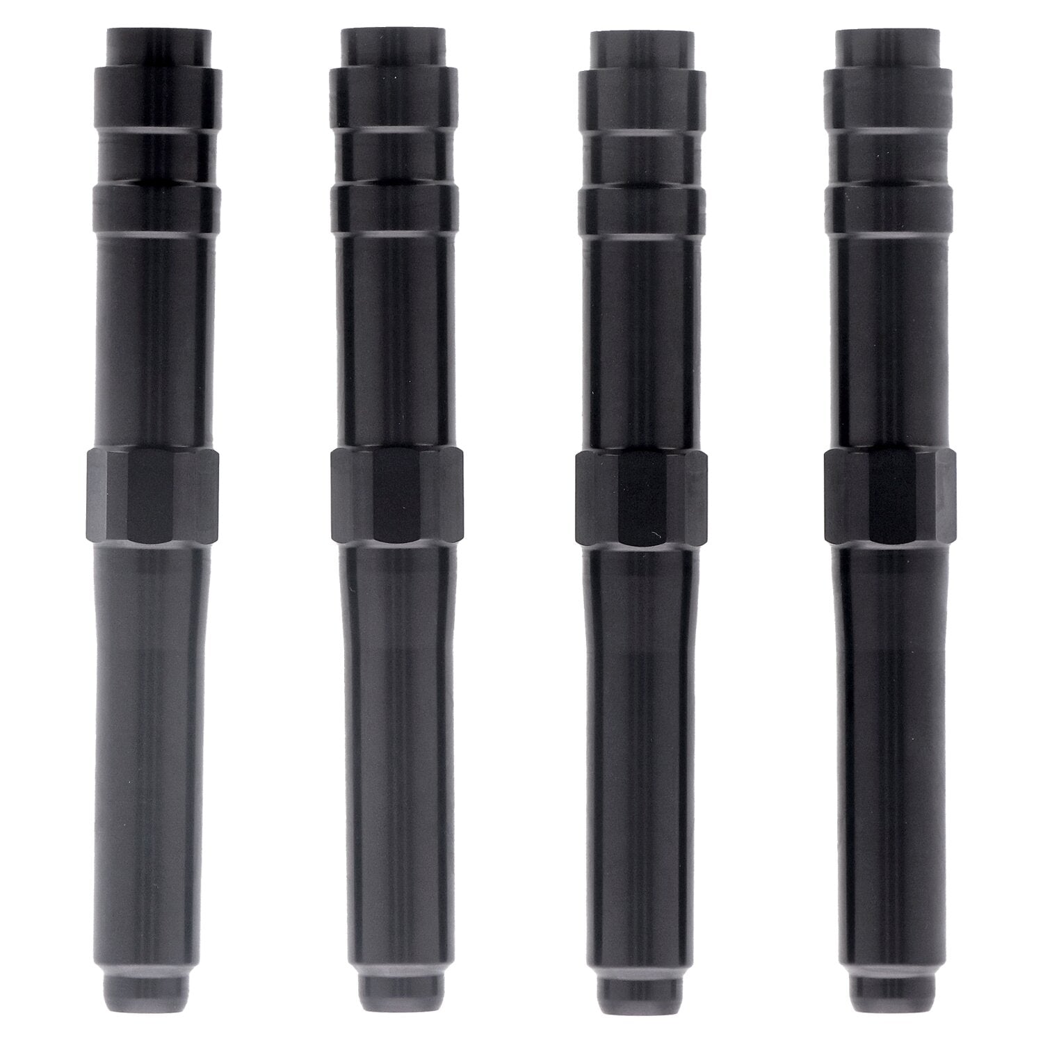 Dippert 04-up XL aluminum pushrod cover set - Black