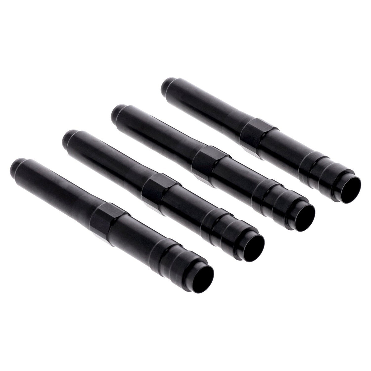 Dippert 04-up XL aluminum pushrod cover set - Black