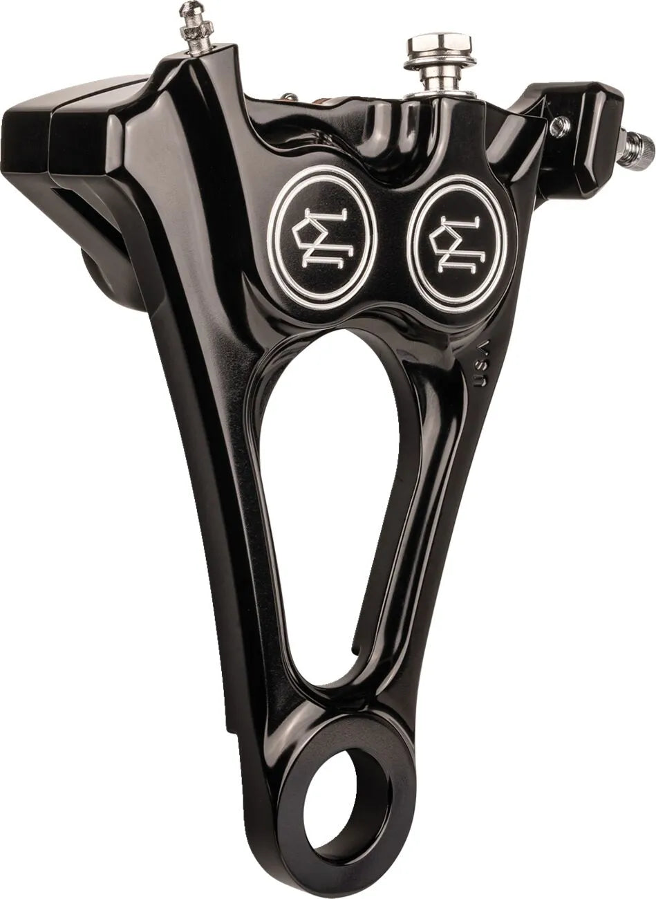 4-tłokowy tylny zacisk hamulcowy Performance Machine do M8 Softail