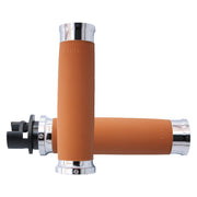 Avon Grips Avon custom contour grips chrome tan