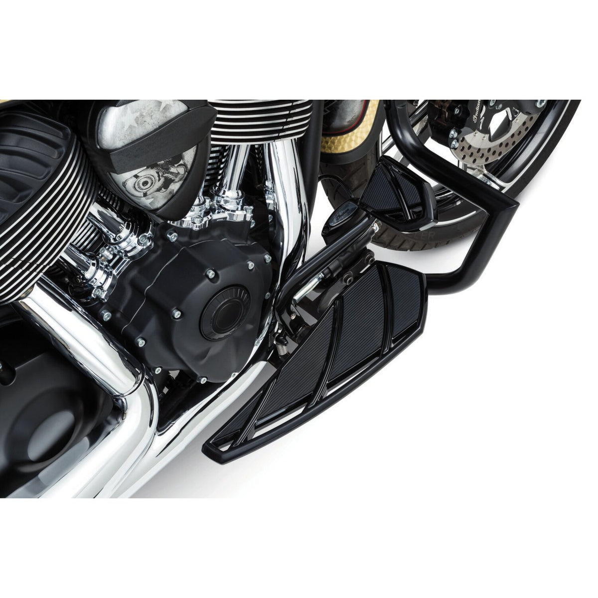 Kuryakyn Phantom rider floorboards gloss black