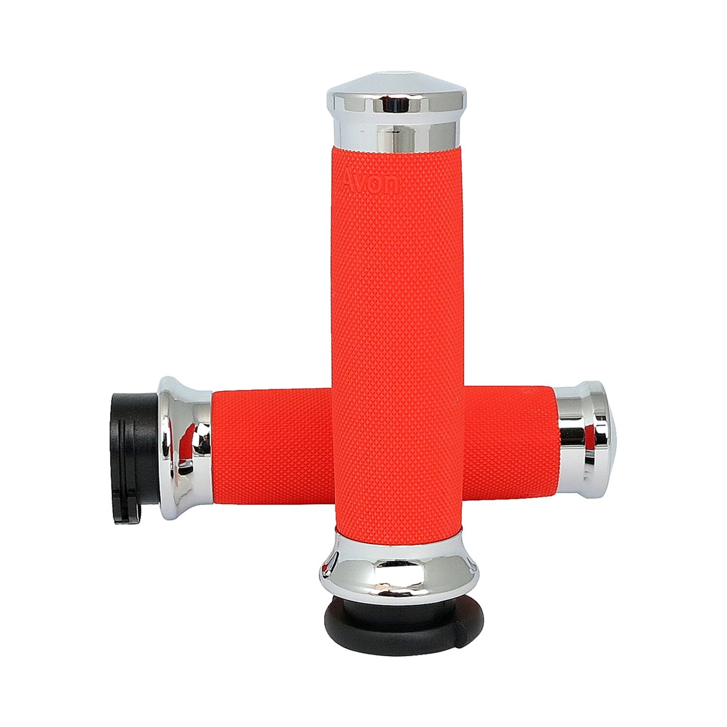 Avon Grips Avon Custom Contour grips chrome/orange