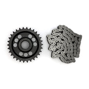 Evolution Industries solid motor sprocket & chain kit - 30T