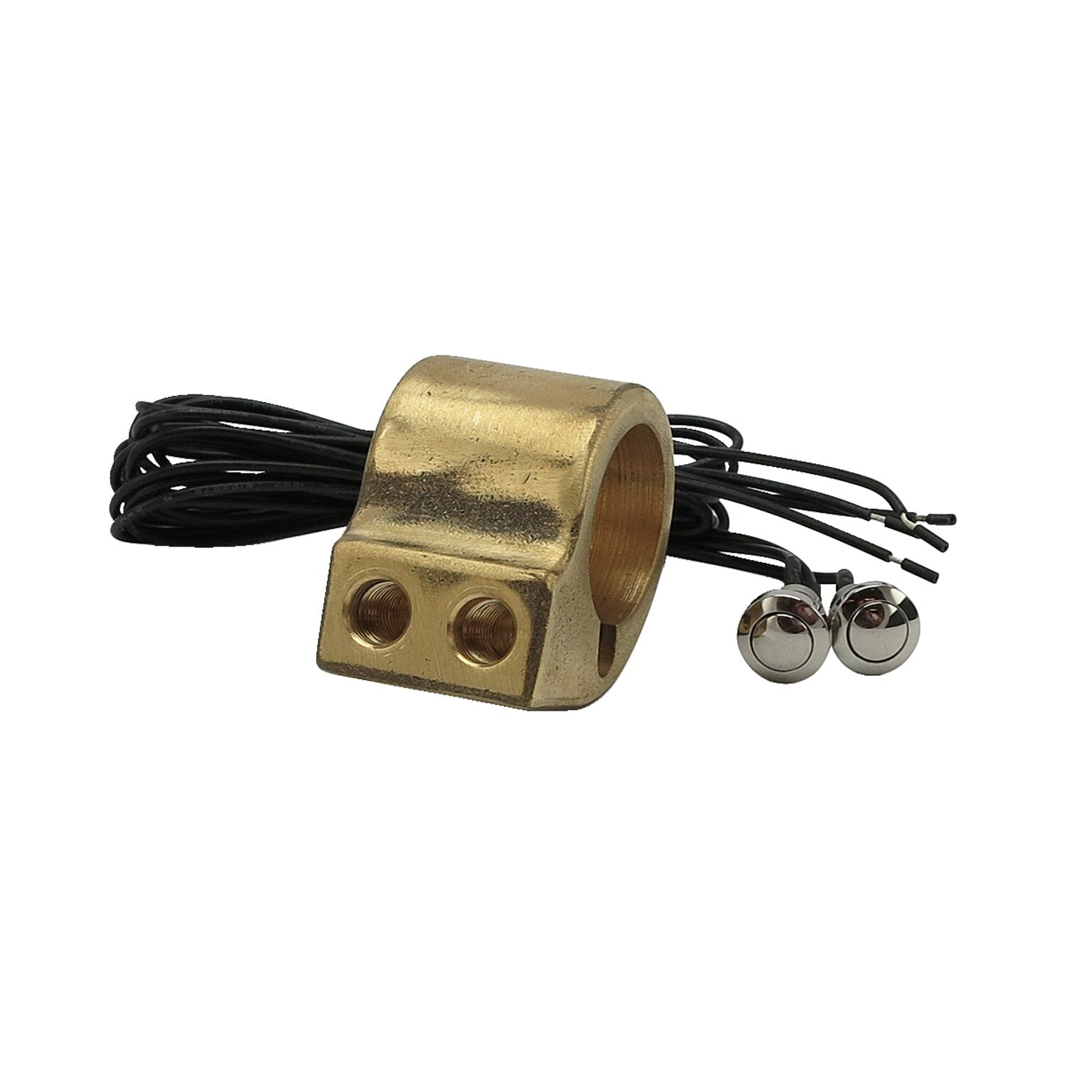 Wannabe Choppers WannaButton 1" - Brass