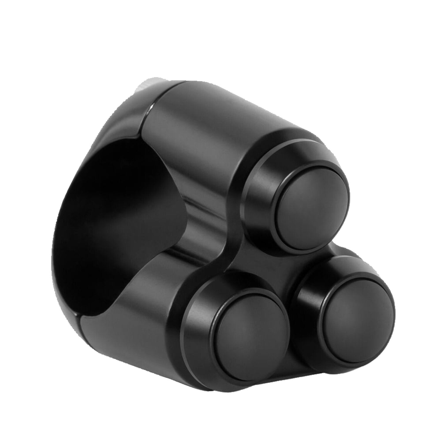 Motone micro switch with 3 buttons - Black