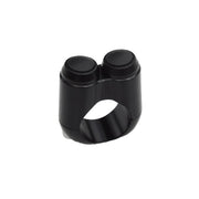 Motone micro switch with 2 buttons - Black
